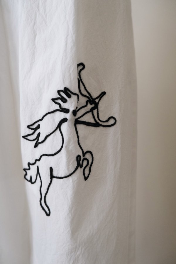 画像4: JUN OKAMOTO 星になりたい人のためのパンツ　white M (4)