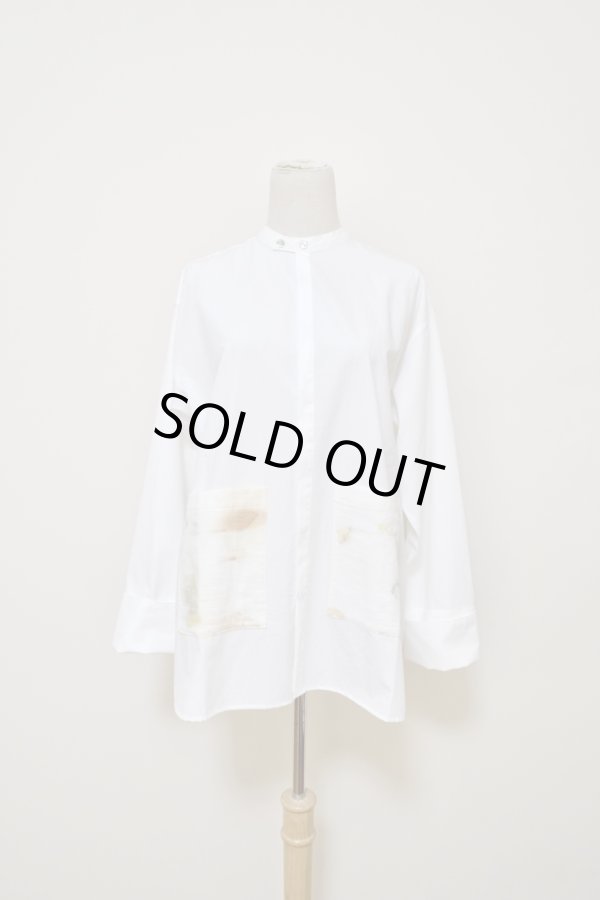 画像1: MARU TO (マルト）Bundle Dye Shirt (1)