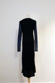 画像2: NON TOKYO BI COLOR SHEER ONE-PIECE BLACK x NAVY (2)