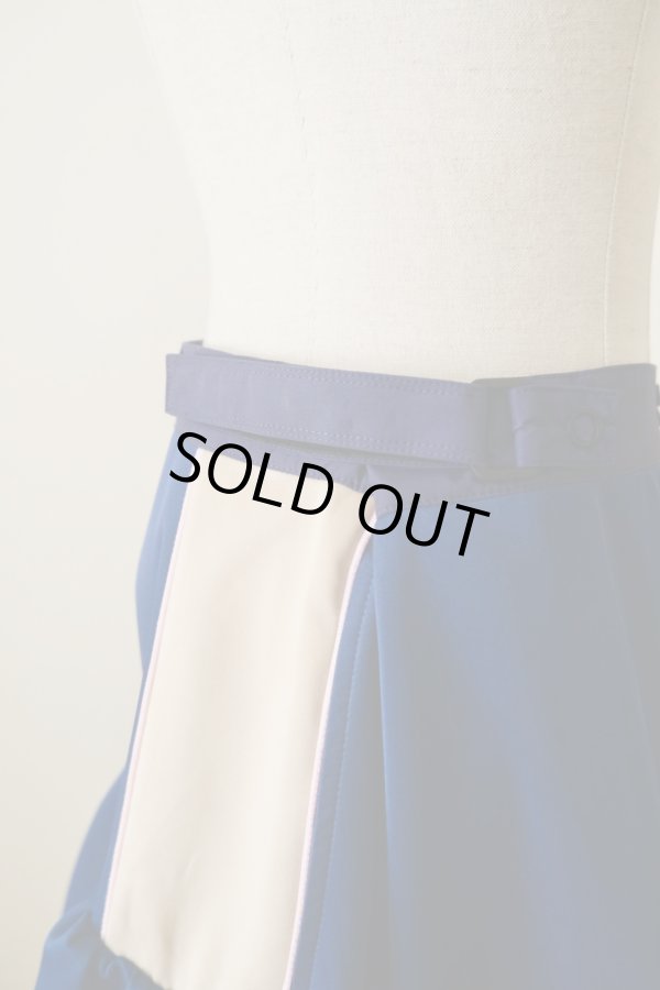 画像5: NON TOKYO JERSEY TIERED SKIRT blue (5)