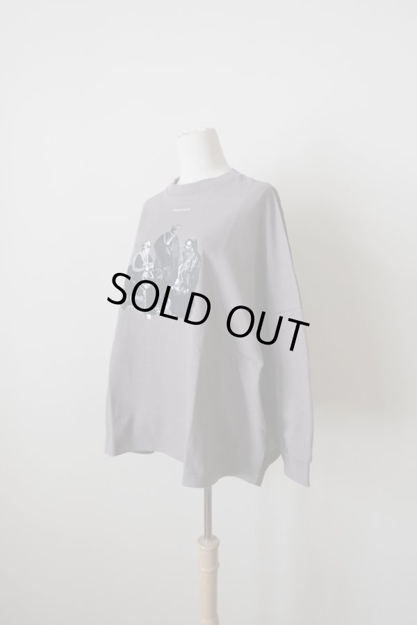 画像1: STOF (ストフ）Predecessor L/S Tee  charcoal (1)