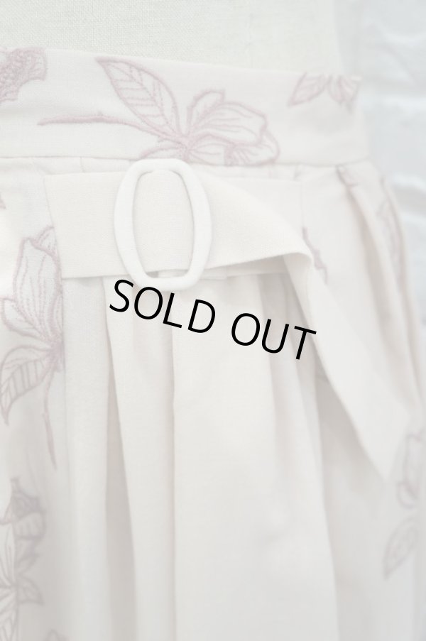 画像3: stastny su (シュチャストニースー)esper バラ刺繍スカート キナリ (3)