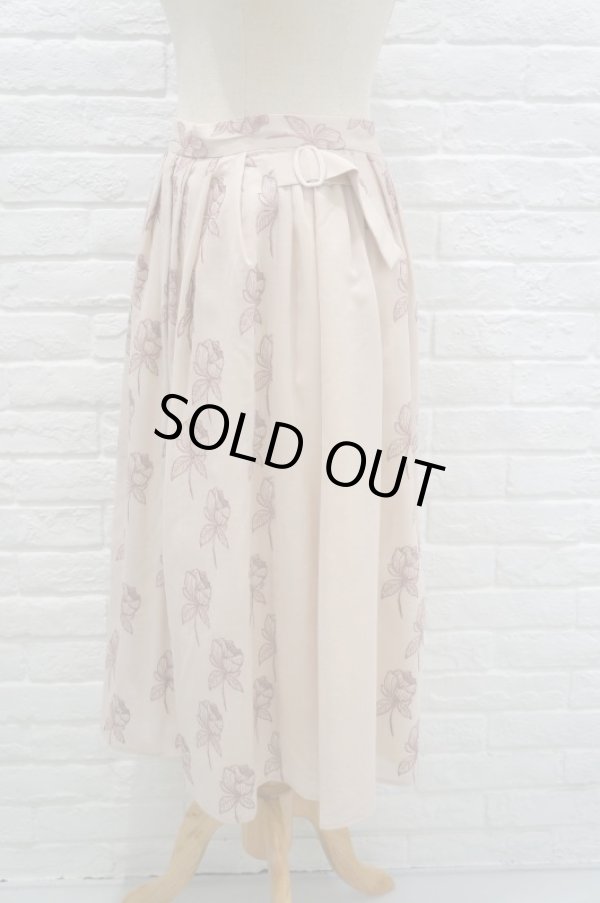 画像2: stastny su (シュチャストニースー)esper バラ刺繍スカート キナリ (2)