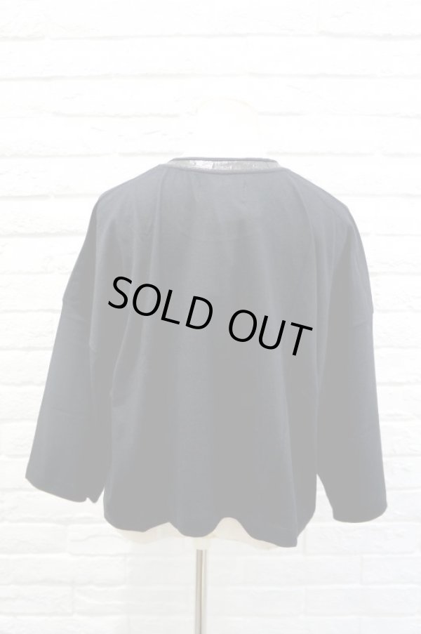 画像3: Tramand カットソー　ブラック (3)