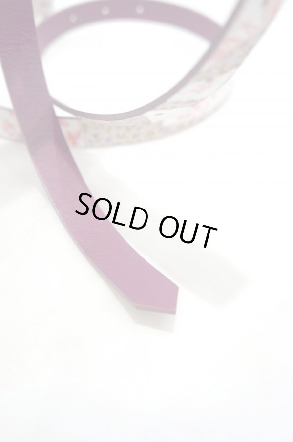 画像3: MIKIO SAKABE (ミキオサカベ) belt purple (3)