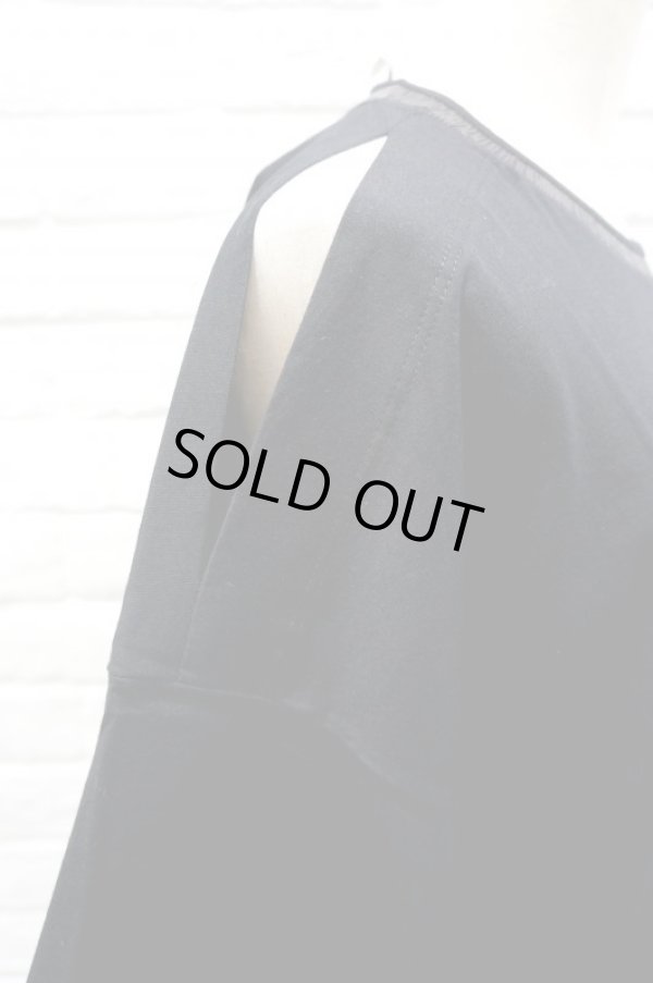 画像6: Tramand カットソー　ブラック (6)