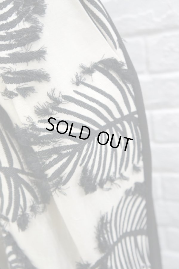 画像6: JUN OKAMOTO (ジュン オカモト) 本に挟まった栞みたいなパンツ white × black (6)