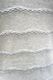 画像5: NON TOKYO（ノントーキョー） フリルカラーニットポロ　grey (5)