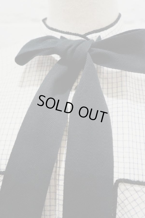 画像5: Drowse and yet... (ドラウズアンドイェット) ボウリボンワンピース チェック (5)