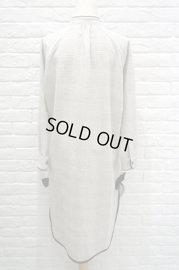 画像4: Drowse and yet... (ドラウズアンドイェット) ボウリボンワンピース チェック (4)