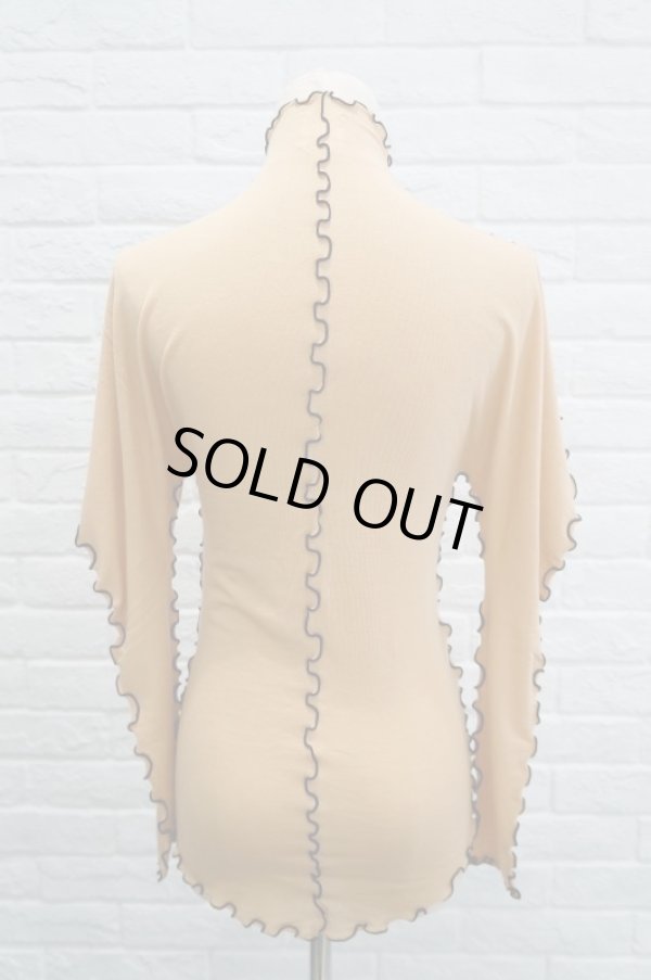 画像5: DECO depuis 1985 (デコ ドゥピュイイチキューハチゴー) CENTER SEEM TOPS beige (5)