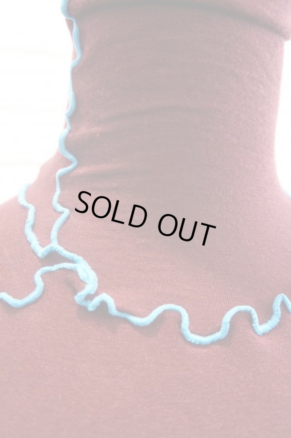 画像2: DECO depuis 1985 (デコ ドゥピュイイチキューハチゴー) TURTRE NECK TOPS AZUKI (2)