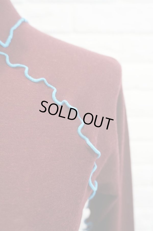 画像3: DECO depuis 1985 (デコ ドゥピュイイチキューハチゴー) TURTRE NECK TOPS AZUKI (3)