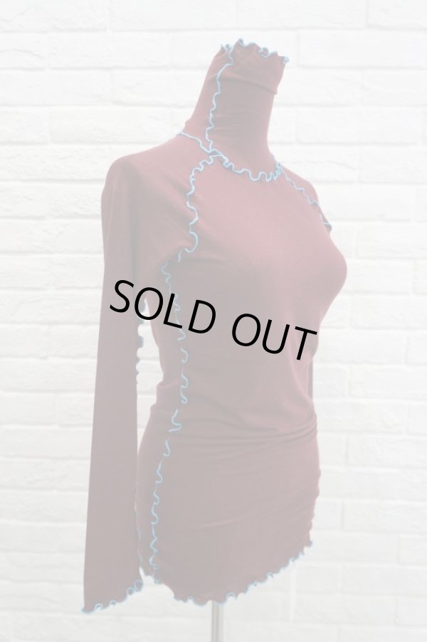 画像4: DECO depuis 1985 (デコ ドゥピュイイチキューハチゴー) TURTRE NECK TOPS AZUKI (4)