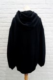 画像3: JENNY FAX  ネーム入りパーカー　black (3)