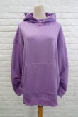 画像1: JENNY FAX  ネーム入りパーカー　purple (1)