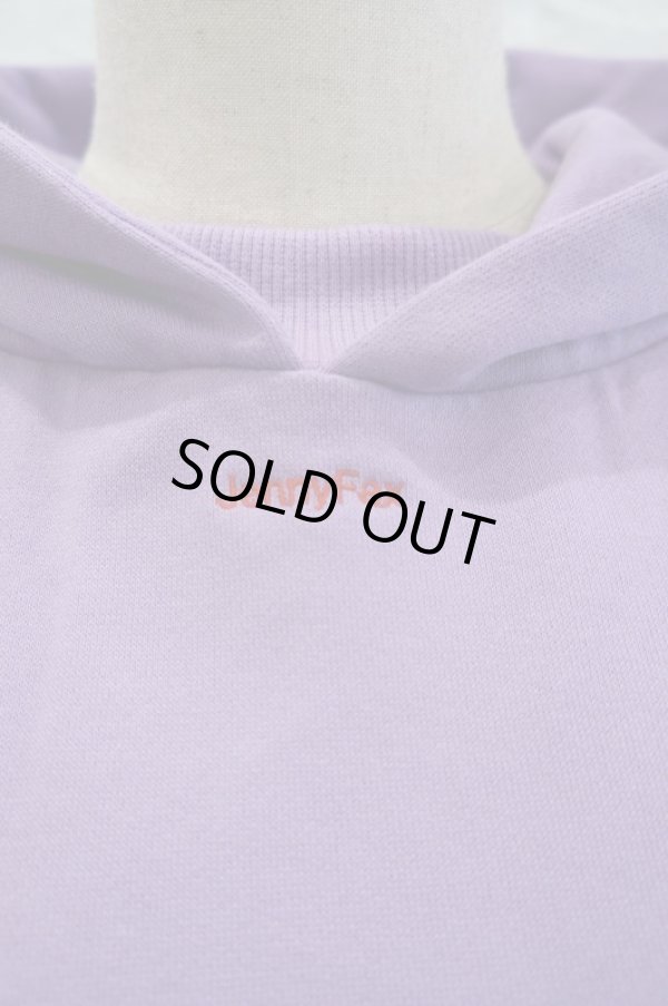 画像4: JENNY FAX  ネーム入りパーカー　purple (4)