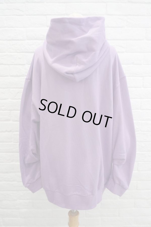 画像3: JENNY FAX  ネーム入りパーカー　purple (3)