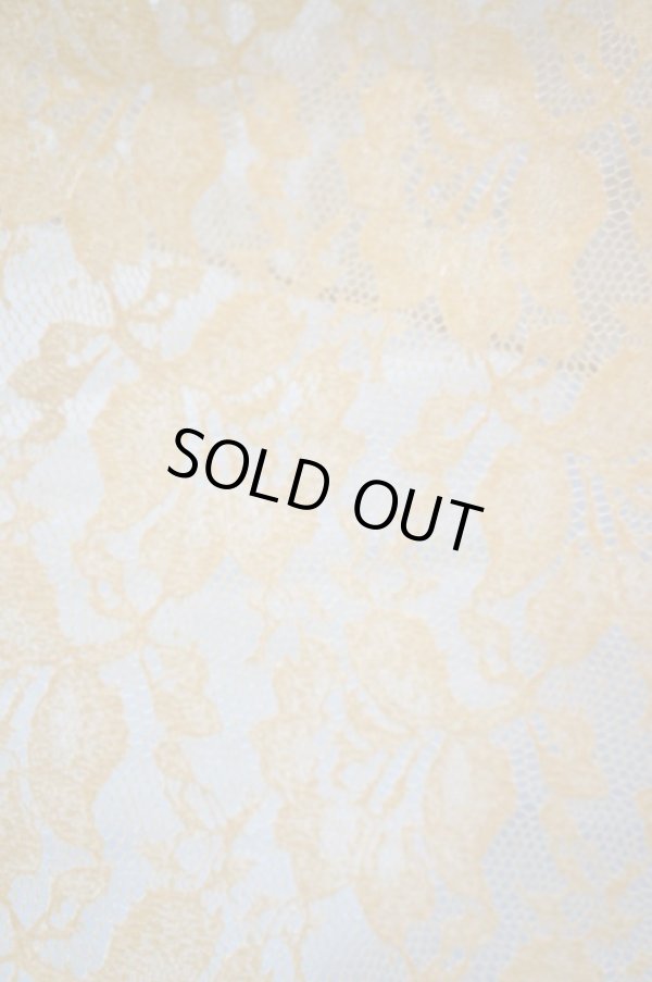 画像5: LOKITHO （ロキト）　FLOCKEY LACE GYATHRED SKIRT beige (5)