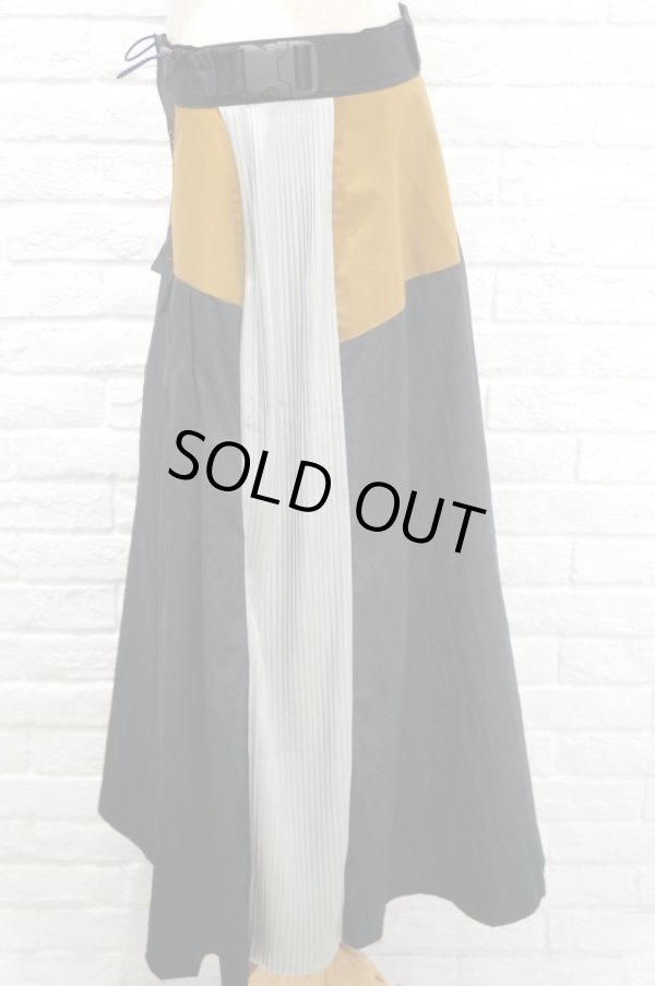 画像3: NON TOKYO (ノン トーキョー）GIMMICK MOUNTAIN SKIRT BLACK×MUSTARD×SILVER (3)