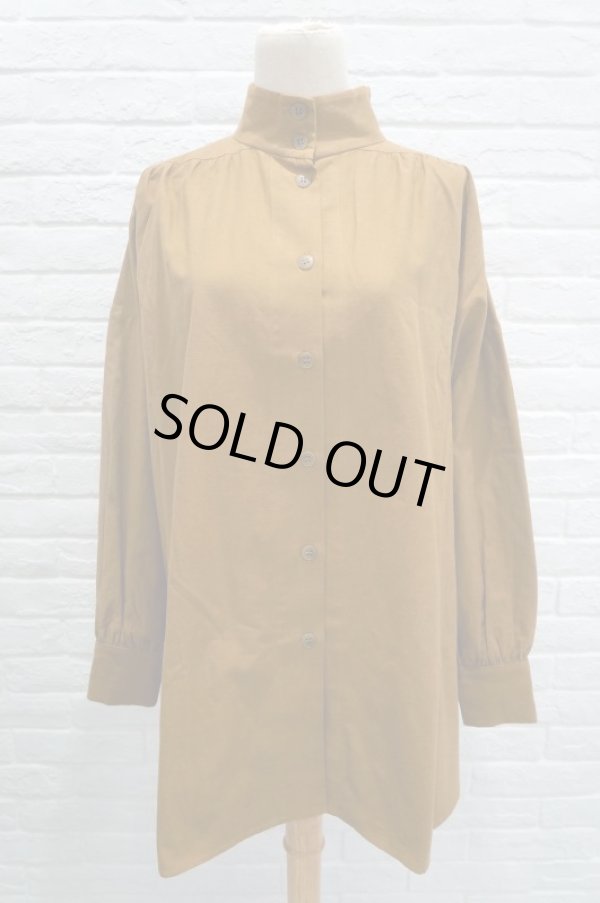 画像2: KLOKE ( クローク ） SIERRA SMOCK SHIRT  TOBACCO (2)