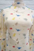 画像7: DECO depuis 1985 (デコ ドゥピュイイチキューハチゴー)  dinosaur waffle gessyoku tops (7)