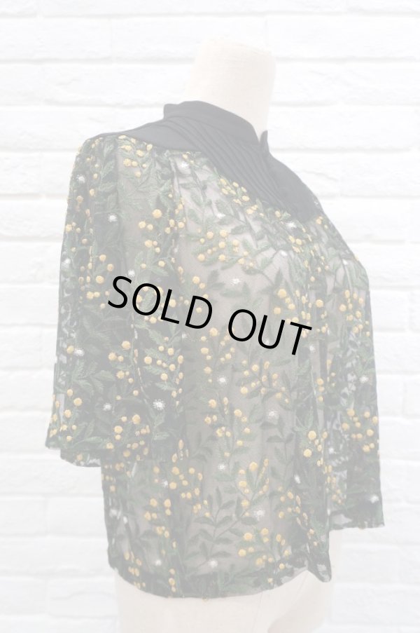 画像4: LOKITHO （ロキト）　EMBROIDERY YORK TOP yellow (4)