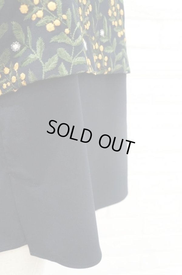 画像4: LOKITHO (ロキト) EMBROIDERY combi tops yellow (4)