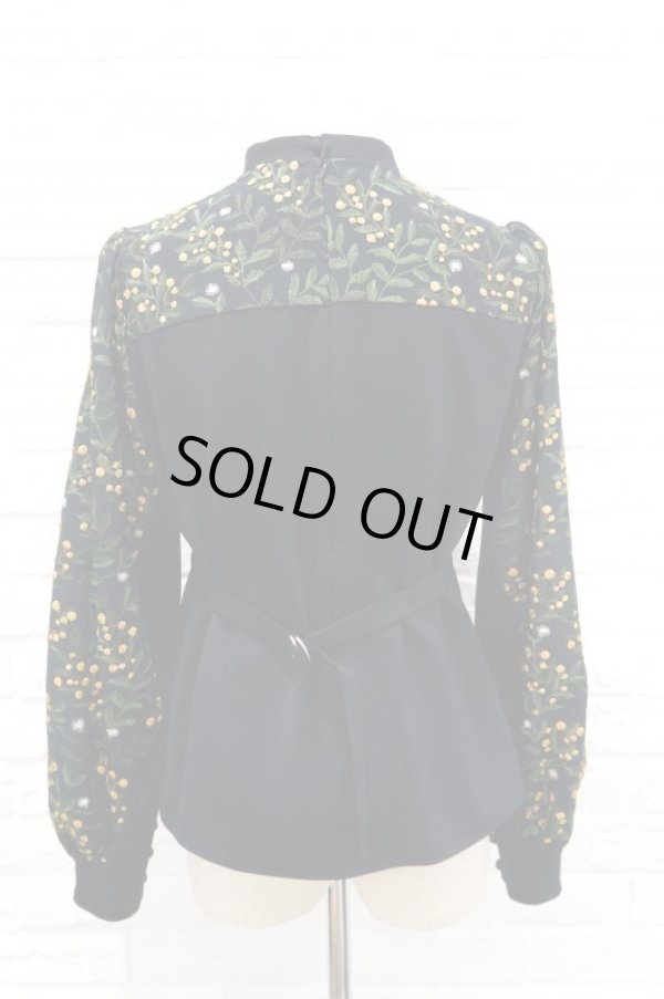 画像7: LOKITHO (ロキト) EMBROIDERY combi tops yellow (7)