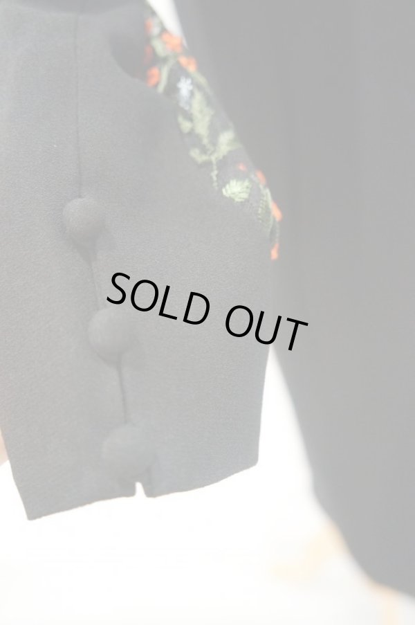 画像7: LOKITHO （ロキト）　EMBROIDERY SLEEVE DRESS red (7)