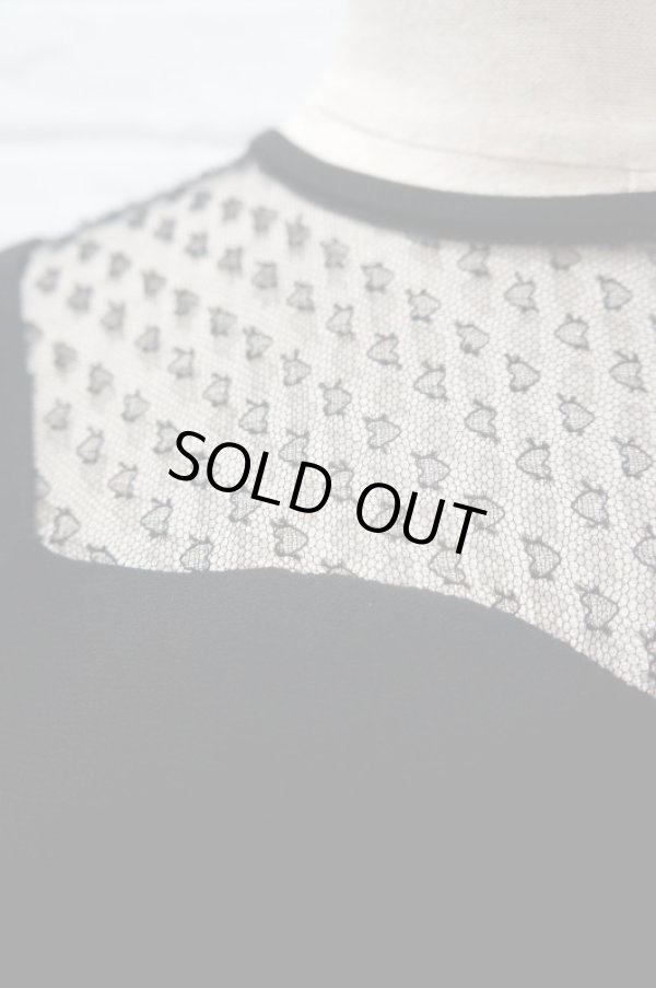 画像3: LOKITHO (ロキト) EMBROIDERY SLEEVE DRESS yellow (3)