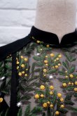 画像9: LOKITHO （ロキト）　EMBROIDERY FLARED DRESS ミモザ 刺繍ワンピース  yellow (9)