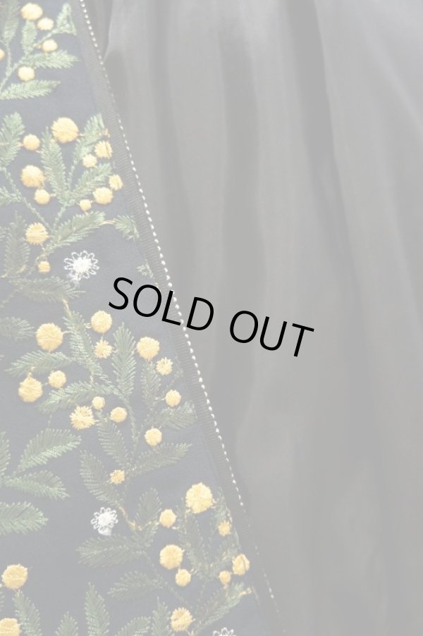 画像7: LOKITHO (ロキト) EMBROIDERY COMBI BLOUSON yellow (7)