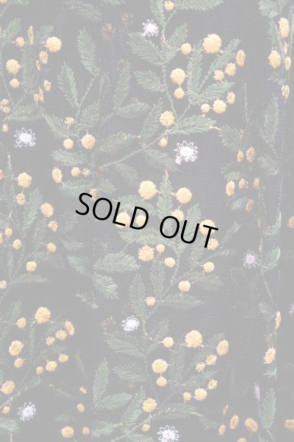 画像2: LOKITHO （ロキト）　EMBROIDERY SKIRT yellow (2)