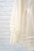 画像8: Drowse and yet... (ドラウズアンドイェット) ソフトボイルのトーションレースチュニック off white (8)