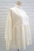画像3: Drowse and yet... (ドラウズアンドイェット) ソフトボイルのトーションレースチュニック off white (3)