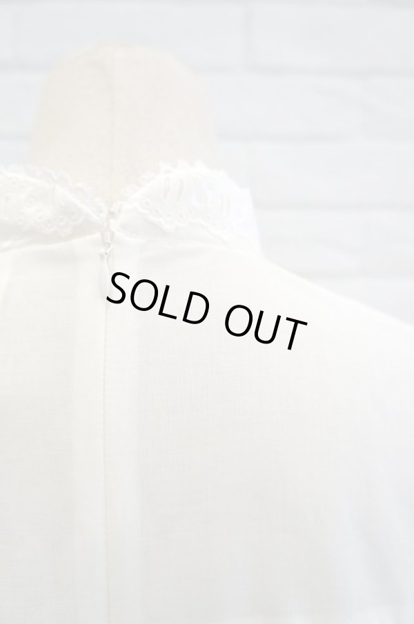 画像9: Drowse and yet... (ドラウズアンドイェット) ソフトボイルのトーションレースチュニック off white (9)