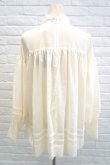 画像4: Drowse and yet... (ドラウズアンドイェット) ソフトボイルのトーションレースチュニック off white (4)