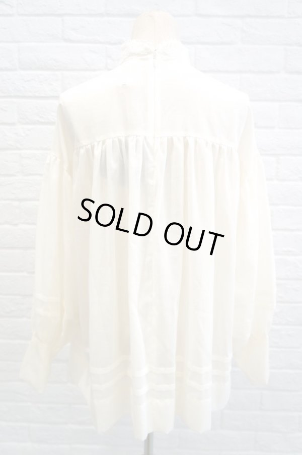 画像4: Drowse and yet... (ドラウズアンドイェット) ソフトボイルのトーションレースチュニック off white (4)