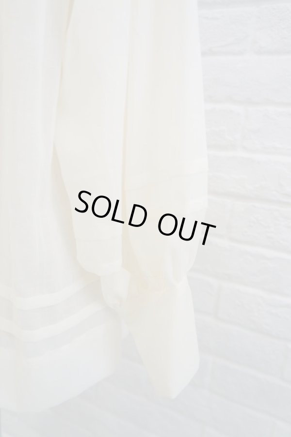 画像10: Drowse and yet... (ドラウズアンドイェット) ソフトボイルのトーションレースチュニック off white (10)