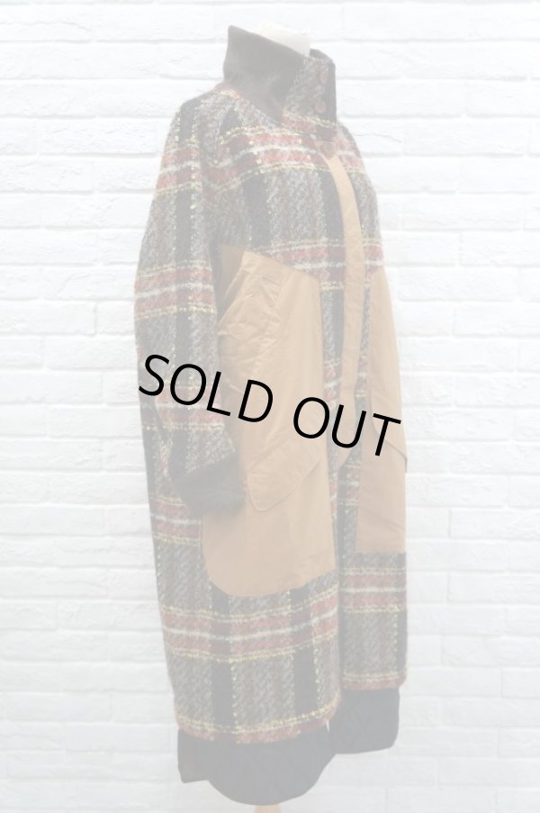 画像2: STOF (ストフ）　GMレイヤードコート  brown (2)