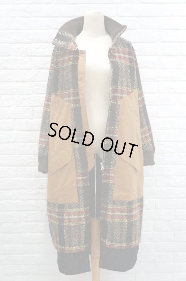 画像4: STOF (ストフ）　GMレイヤードコート  brown (4)