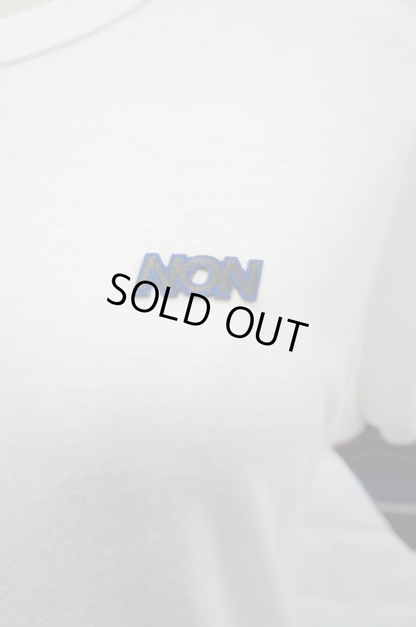 画像2: NON TOKYO ワッペンTシャツ　white (2)