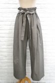 画像1: KLOKE (クローク） rotate tie front pants (1)