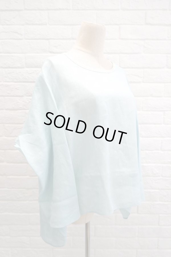 画像3: D-due（ディドゥエ） Sketch Collection ブラウス skyblue (3)