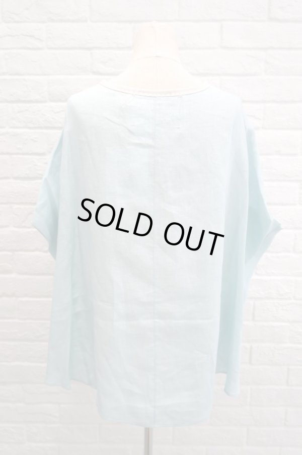 画像4: D-due（ディドゥエ） Sketch Collection ブラウス skyblue (4)