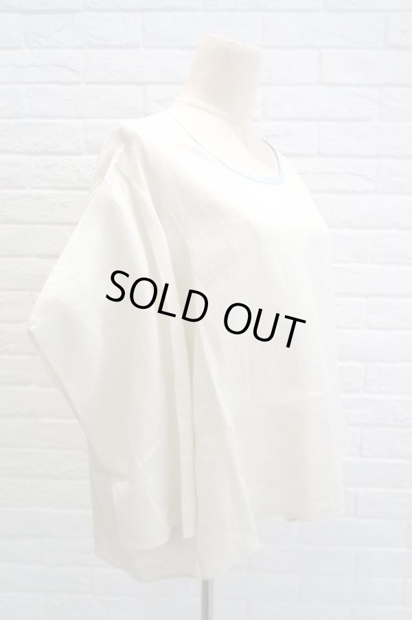 画像2: D-due(ディドゥエ) Sketch Collection ブラウス white (2)