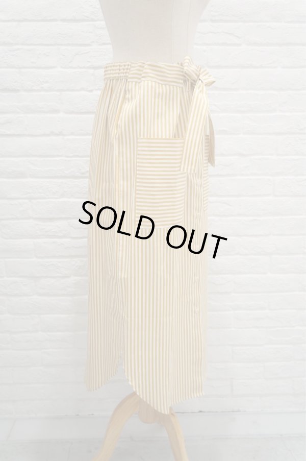画像3: KLOKE (クローク） BOWED STRIPE SKIRT  (3)