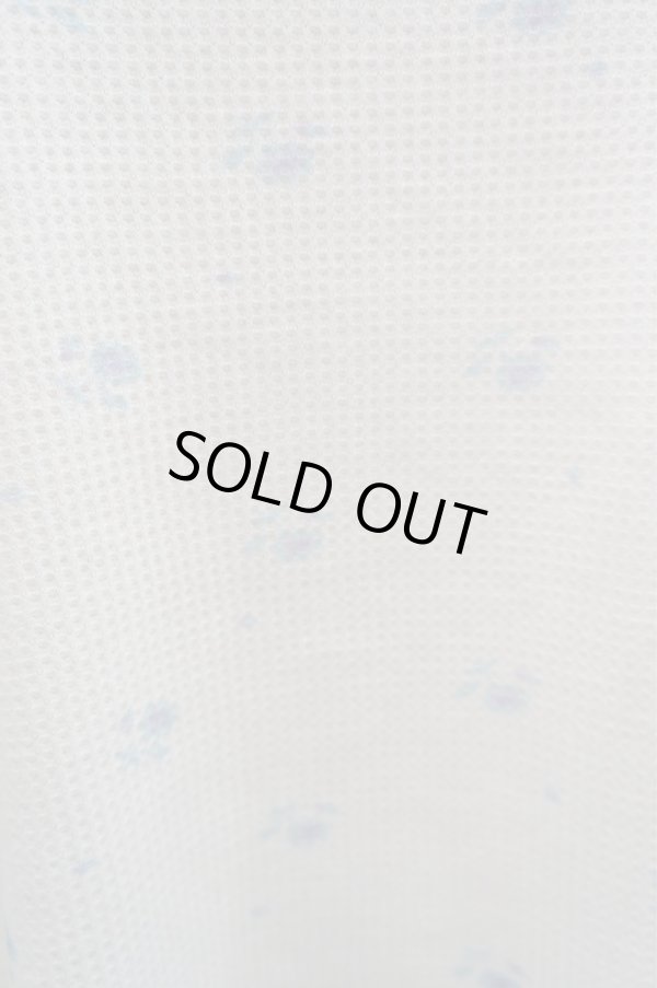 画像3: DECO depuis 1985 (デコ ドゥピュイイチキューハチゴー) thermal deco pattern tops blue (3)