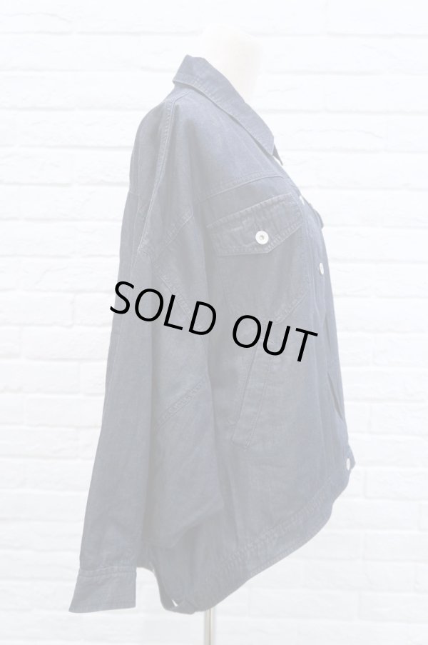 画像3: bedsidedrama （ベッドサイドドラマ） ドルマンスリーブGジャン INDIGO 2サイズ (3)